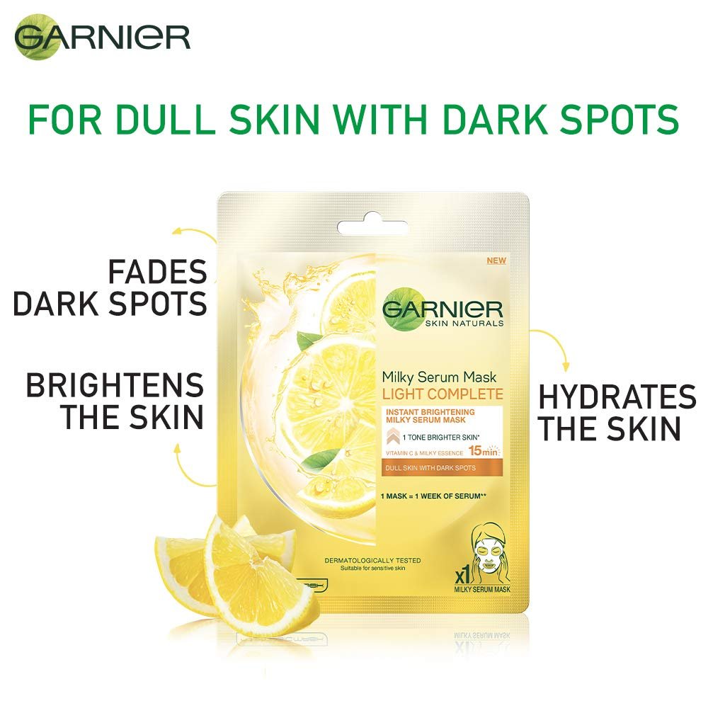 Garnier Skin Naturals Light Complete Serum Mask